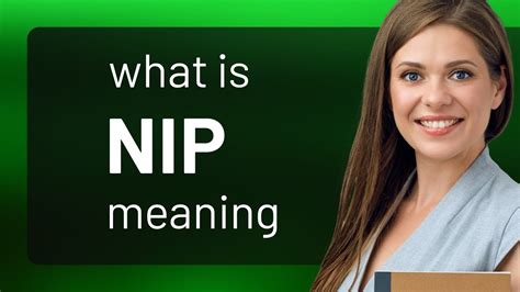 nipet meaning|NIP definition and meaning .